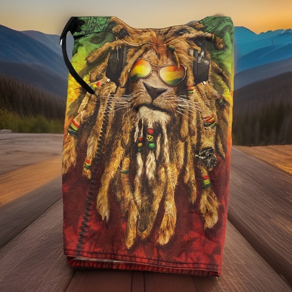 The Mountain Rasta Lion‎ Swim Surfing Board Shorts Men Sz 30 Boho Skater Hippie